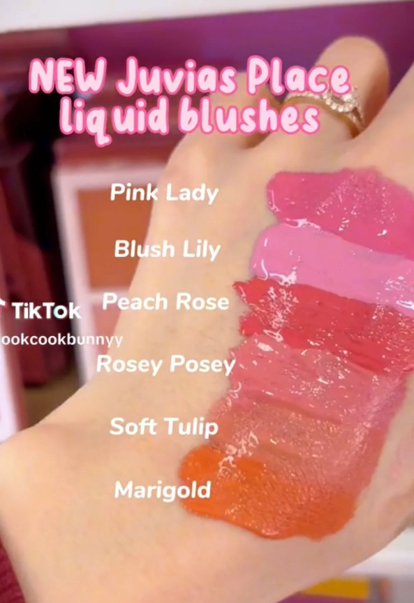 Blushed Rubor Líquido tono Coral Rose | Juvia's Place-4