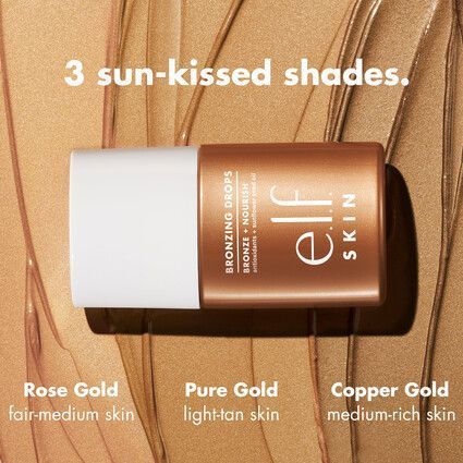 Bronzing Drops tono Pure Gold | ELF Cosmetics-7