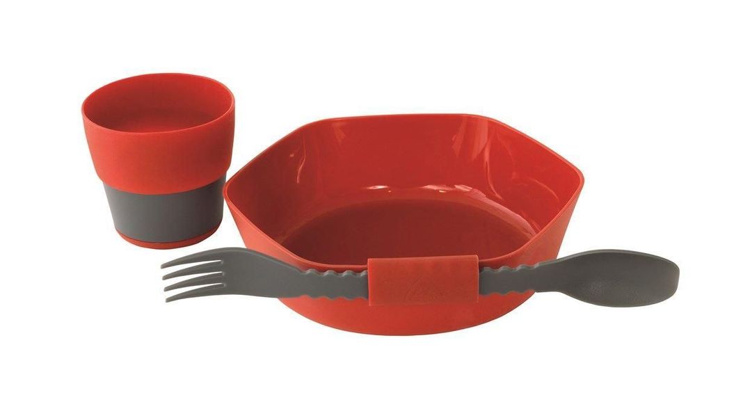 BOWL SET CAMPING LEAF MEAL KIT-2