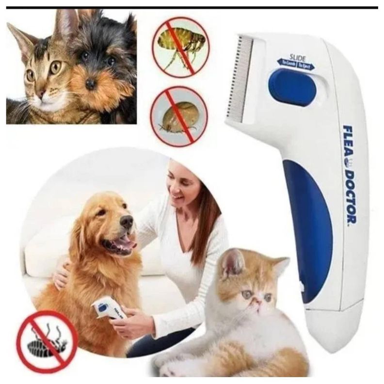 FLEA DOCTOR CEPILLO ELECTRICO A PILAS-1