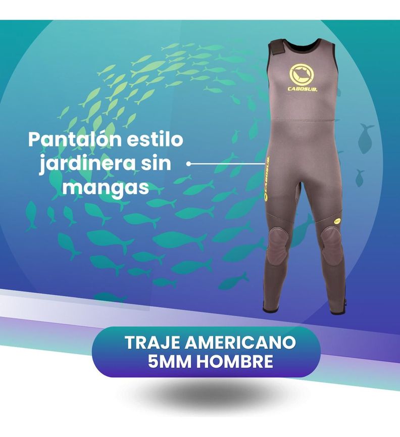 Traje Buceo Americano 5mm-2