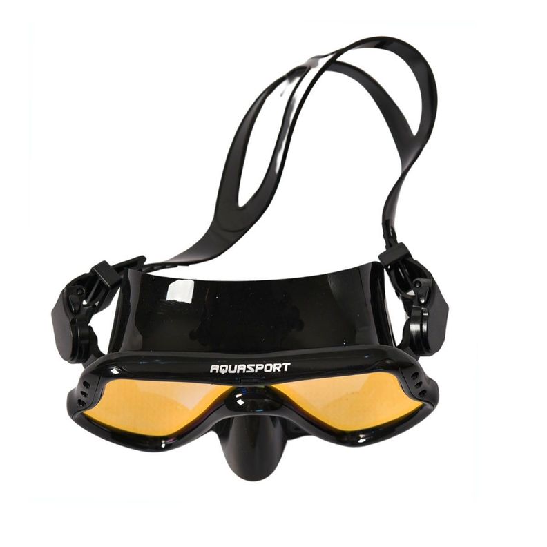 Máscara De Buceo Full Vision Pro Cristal con Filtro Rojo-2