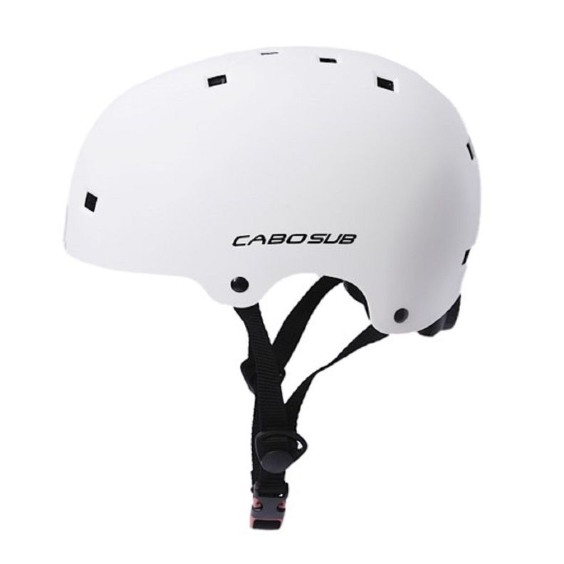 Casco kayak, Bicicleta, Skate, multiuso, ajustable Blanco L