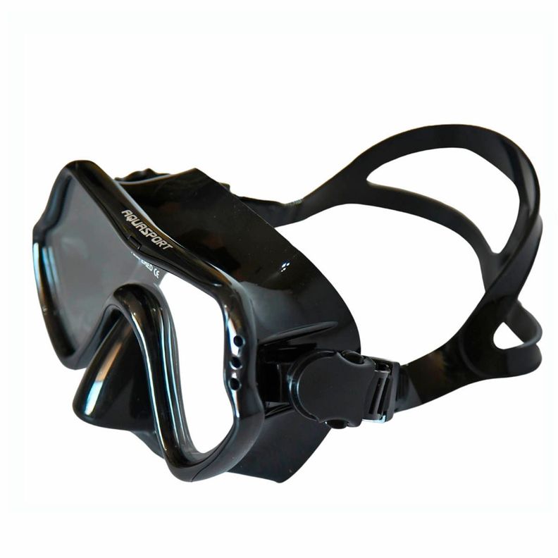Mascara Buceo profesional Aquasport Full Vision Silicona-1