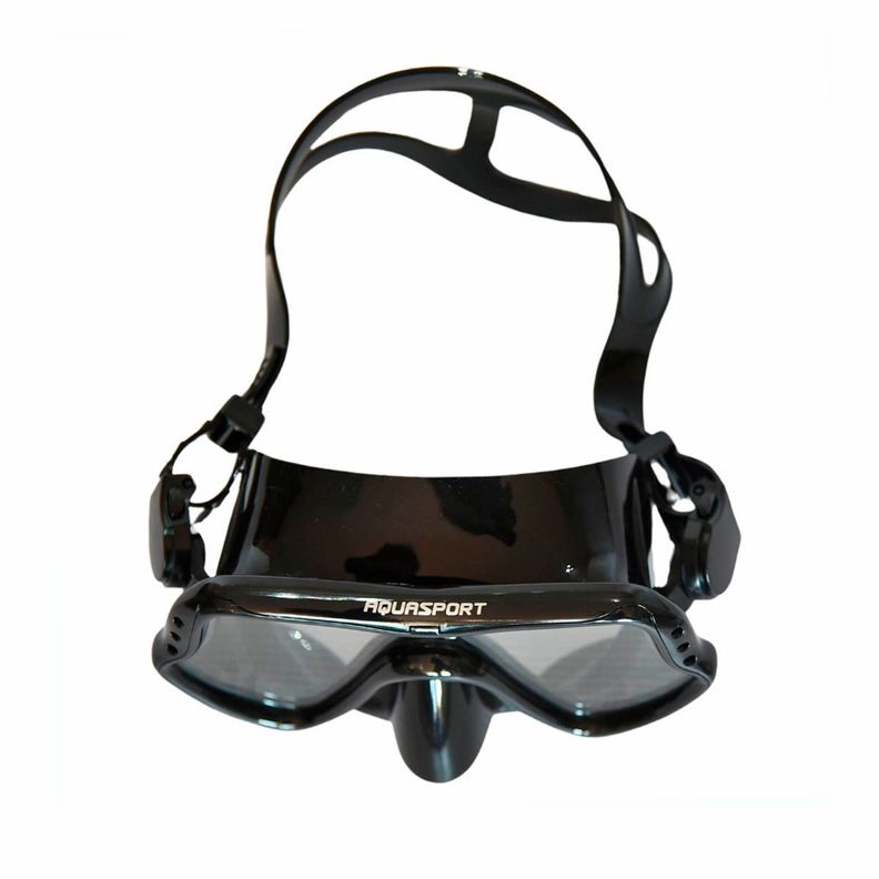 Mascara Buceo profesional Aquasport Full Vision Silicona-2
