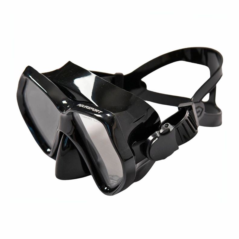 Máscara Buceo Profesional Aquasport Titan Cristal Templado-1