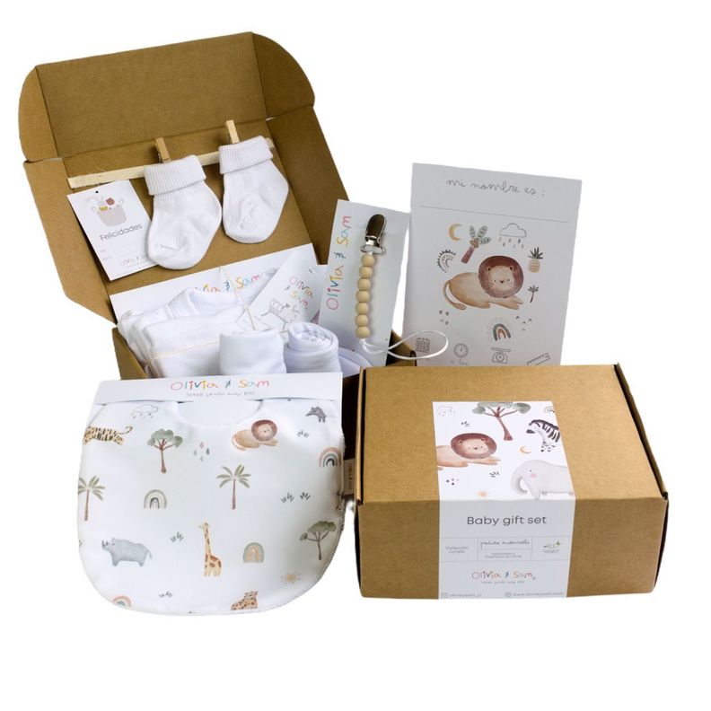 CAJA REGALO BABY SHOWER JUNGLA-0