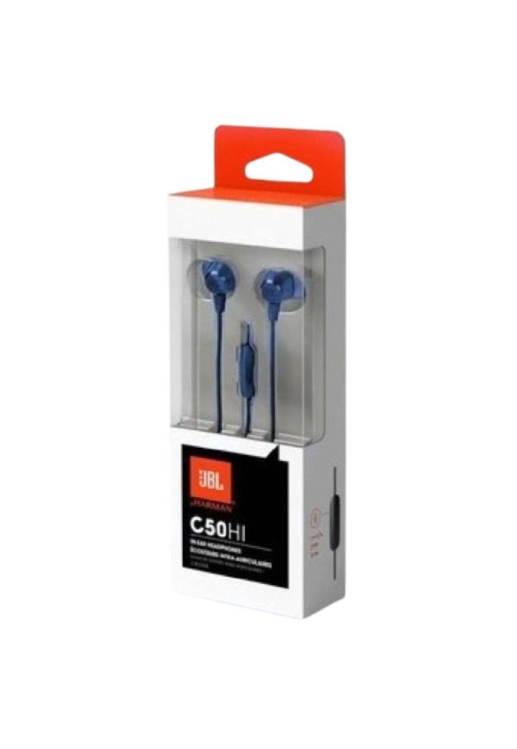 Audífonos JBL C50HI Azul-0
