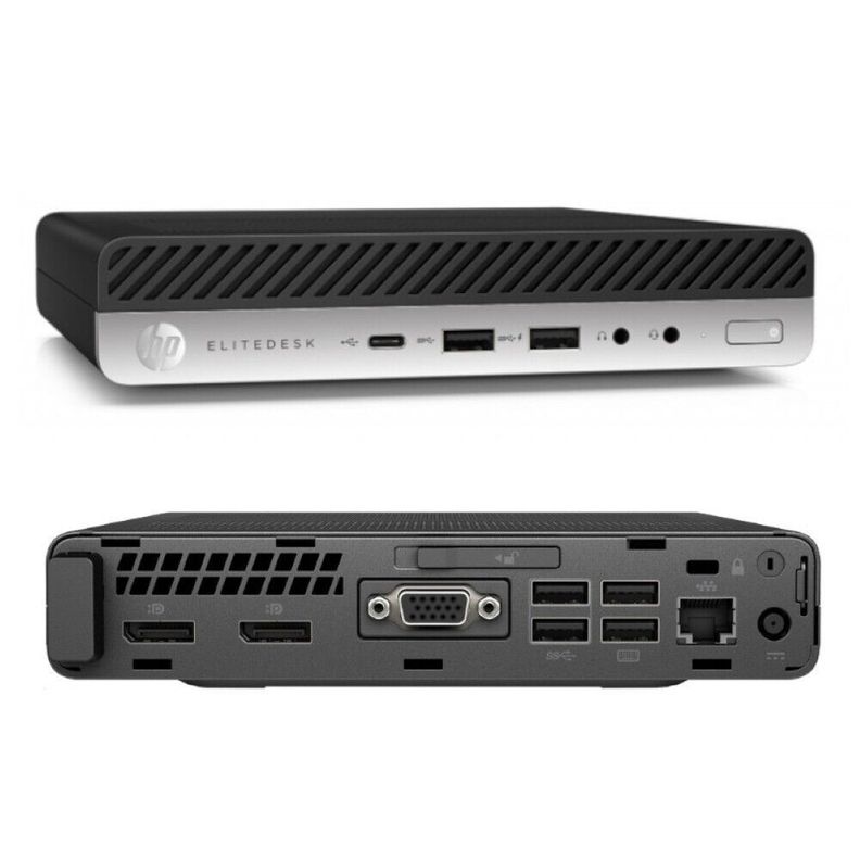Micro CPU HP EliteDesk 800 G3 8GB RAM 256SSD Reacondicionado-1