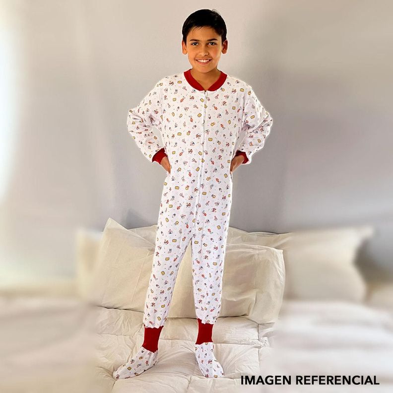 Pijama Infantil - Enterito Franela - Circo (Tallas 4 a 12)-1