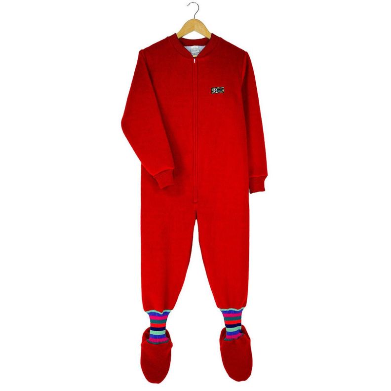 Pijama Adulto - Enterito Térmico - Rojo (Tallas S-M-L-XL)-0