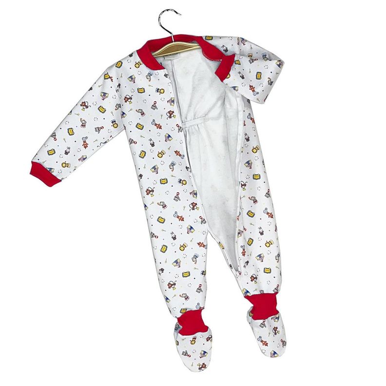 Pijama Bebé - Enterito Franela - Circo (Tallas 0 a 2)-2