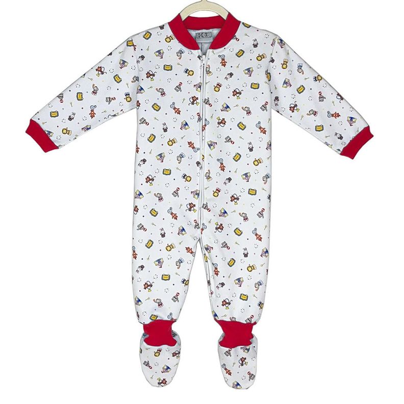Pijama Bebé - Enterito Franela - Circo (Tallas 0 a 2)-3
