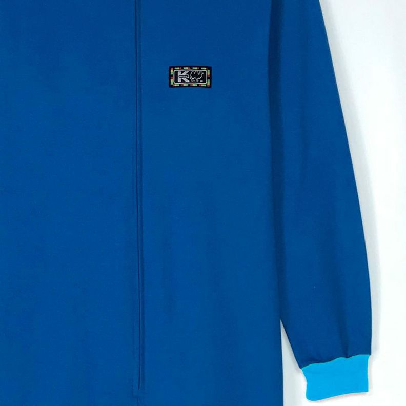 Pijama Enterito Infantil - Azul Petróleo - Osito de Algodón-2