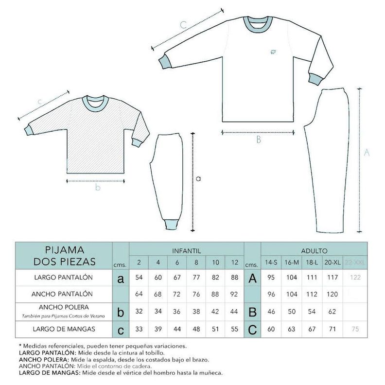 Pijama Adulto - Algodón 2 piezas largo - Florcitas Lila (Tallas S-M-L-XL)-3