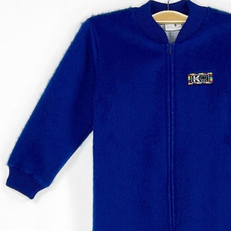 Pijama Infantil - Enterito Térmico - Azul Francia (Tallas 4 a 12)-3