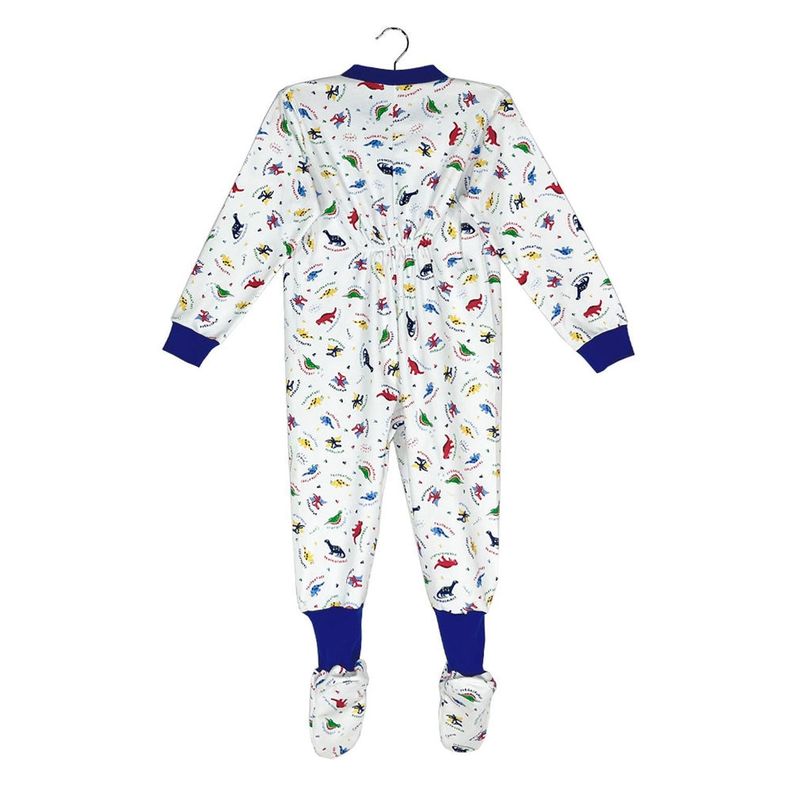 Pijama Enterito Infantil - Dinosaurios - Osito de Algodón-2