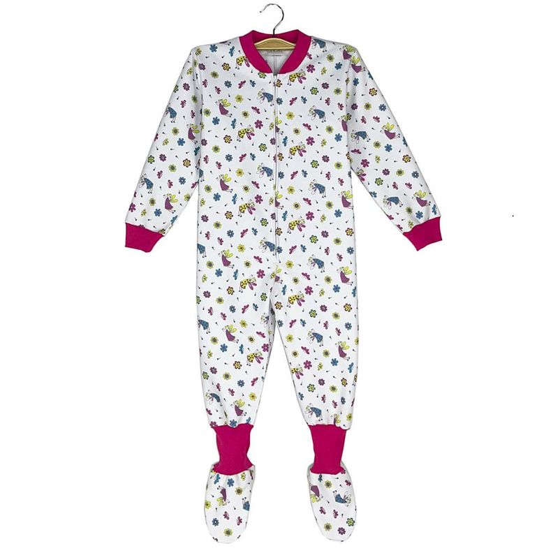 Pijama Infantil - Enterito Franela - Hadas (Tallas 4 a 12)-0