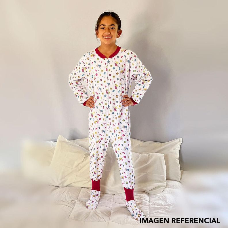 Pijama Infantil - Enterito Franela - Hadas (Tallas 4 a 12)-4