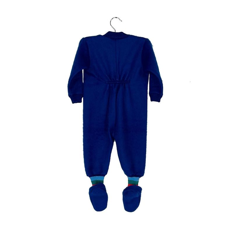 Pijama Bebé - Enterito Térmico - Azul Francia - (Tallas 0 a 2)-2