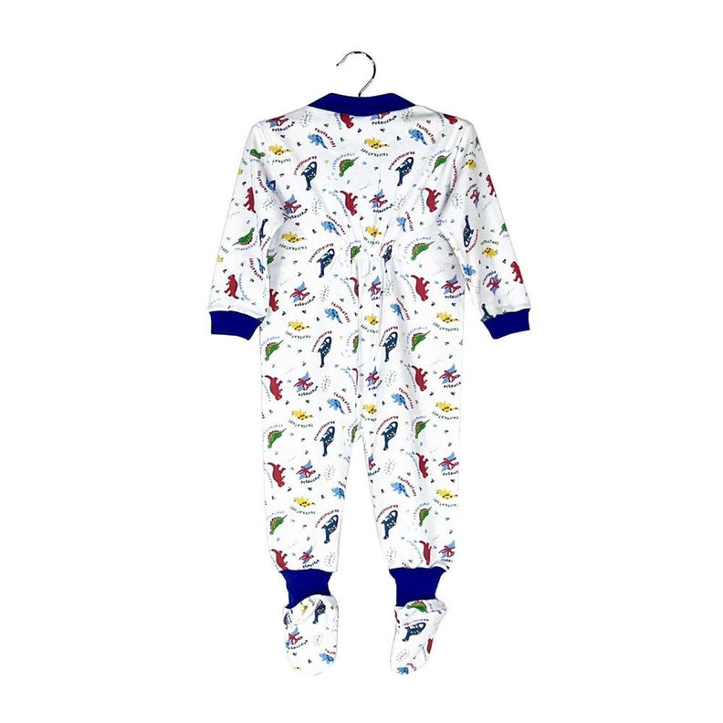 Pijama Enterito Bebé - Dinosaurios - Osito de Algodón-3