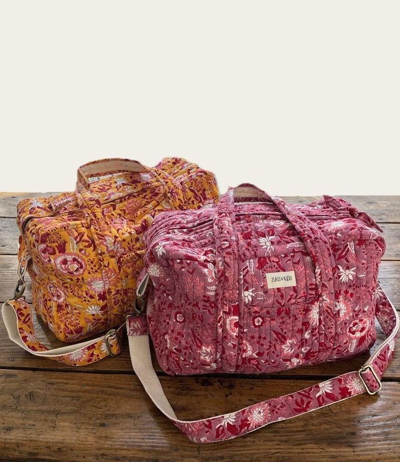 Bolso algodón estampado Dalia-1
