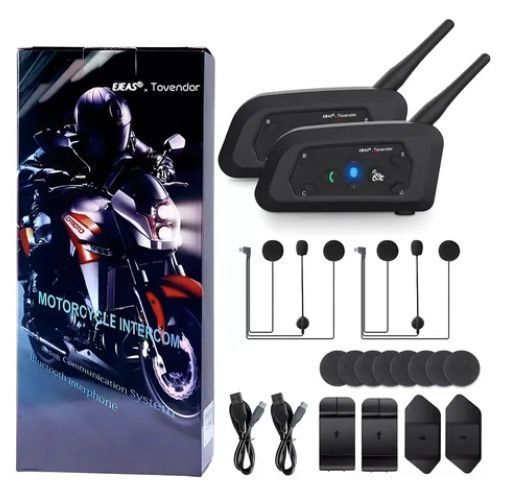 Intercomunicador V6pro Para Casco De Motocicleta