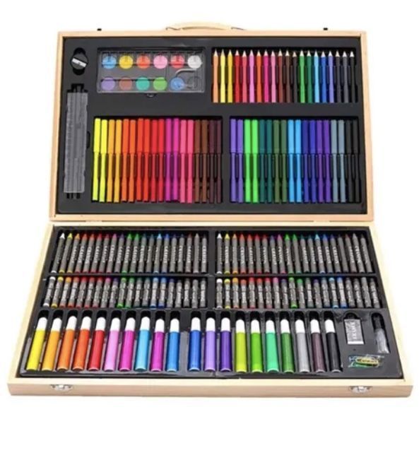 Set De Dibujo Y Pintura 180 Piezas
