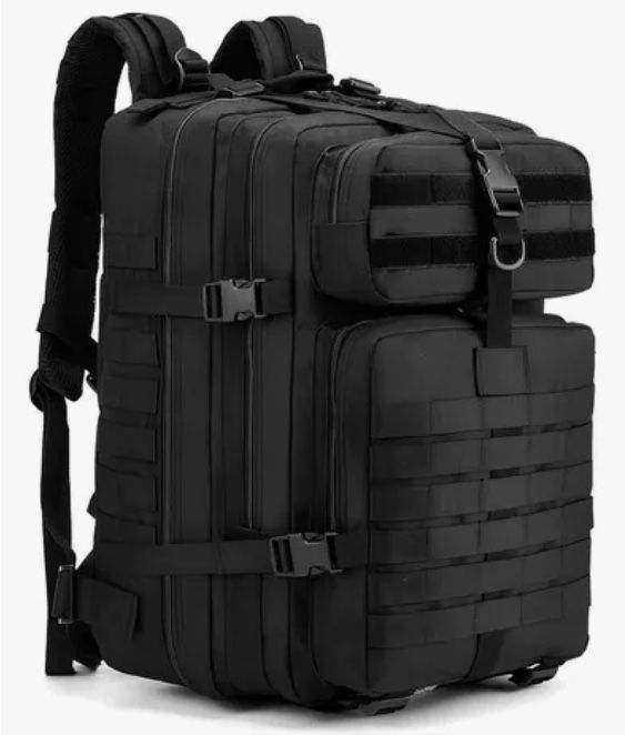 Mochila Tactica Militar Outdoor Negra