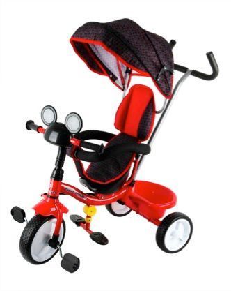 TRICICLO CON TOLDO ASIENTO 360º MICKEY-0