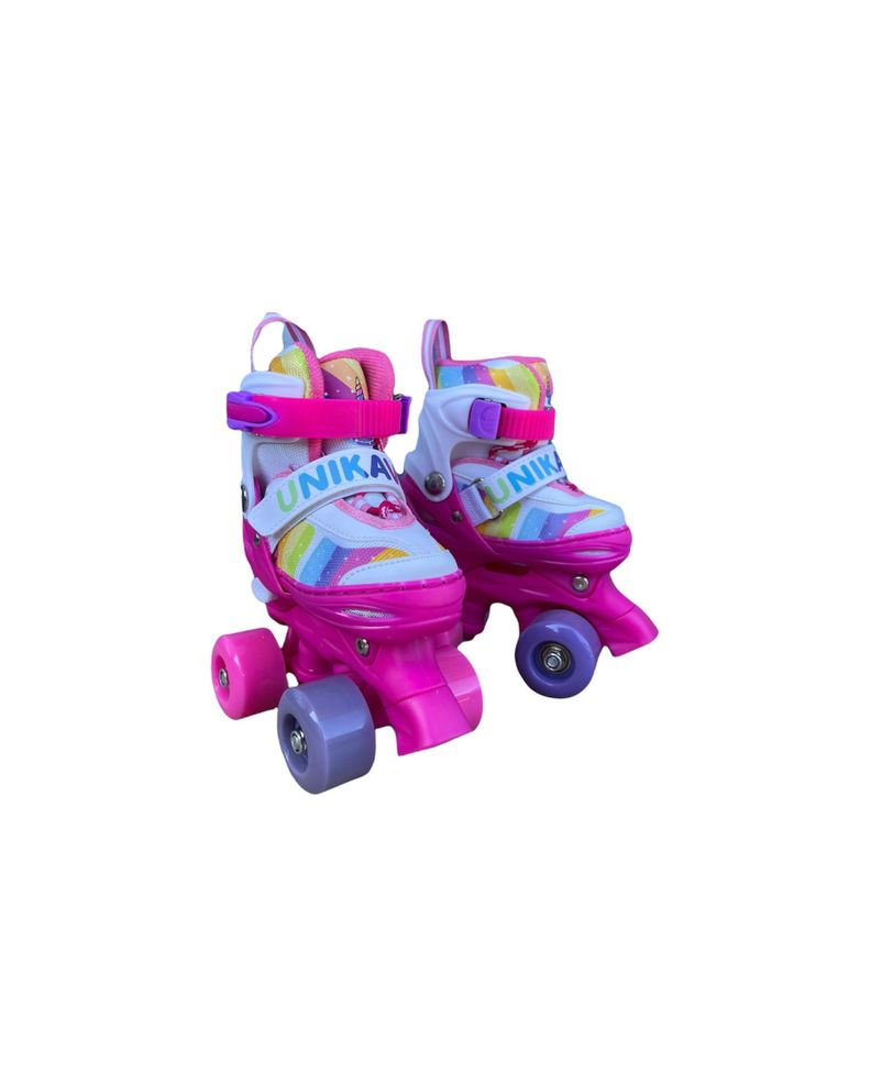 SET PATINES 2X2 + ACCESORIOS UNICKAWAII-1