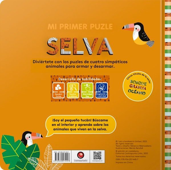 Libro Mi primer puzle - SELVA-2