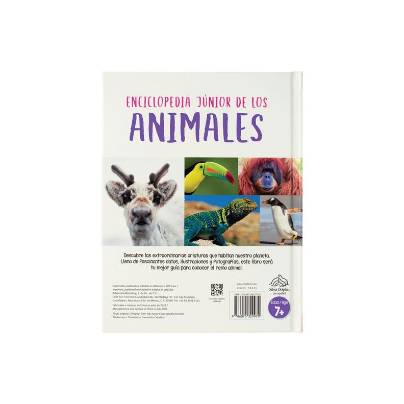 Libro ENCICLOPEDIA JUNIOR DE LOS ANIMALES-3