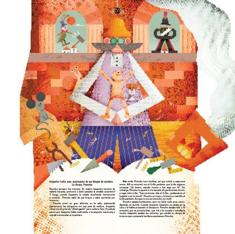 Libro Las Aventuras de Pinocho - Pop Up-2