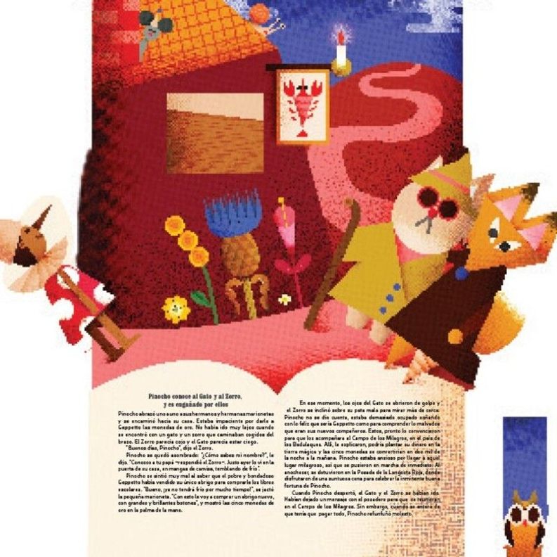 Libro Las Aventuras de Pinocho - Pop Up-3
