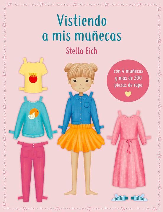 Pegatinas - Vistiendo a mis muñecas