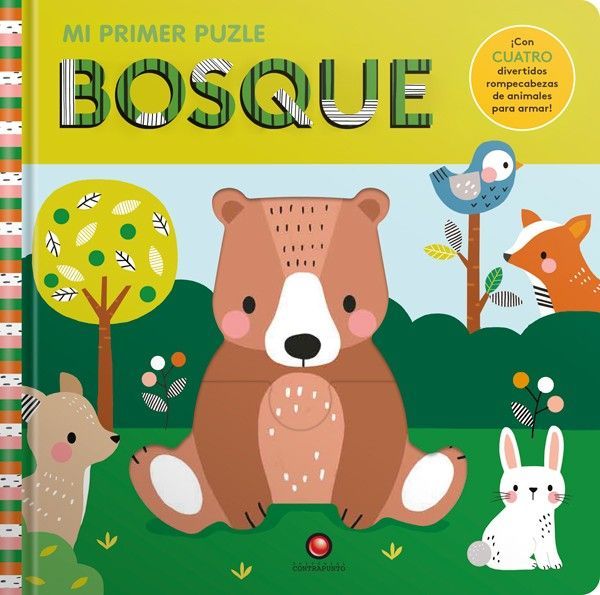 Libro Mi primer puzle - BOSQUE-0