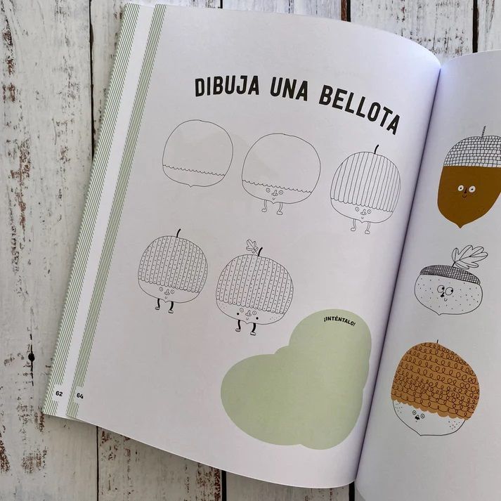 Libro Dibuja 62 Cosas De La Naturaleza Y Hazlas Lindas-1