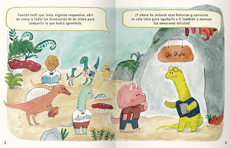 Libro Pequeños Dinosaurios con Grandes Sentimientos-2