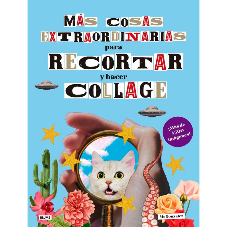 Libro MAS COSAS EXTRAORDINARIAS PARA RECORTAR Y HACER COLLAGE-0