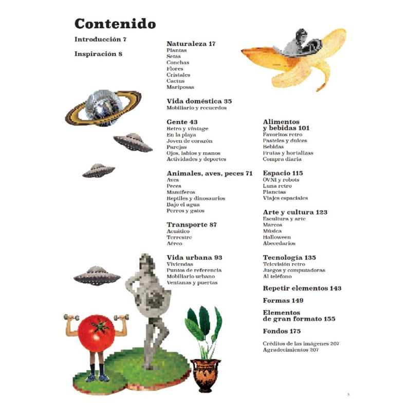 Libro MAS COSAS EXTRAORDINARIAS PARA RECORTAR Y HACER COLLAGE-2
