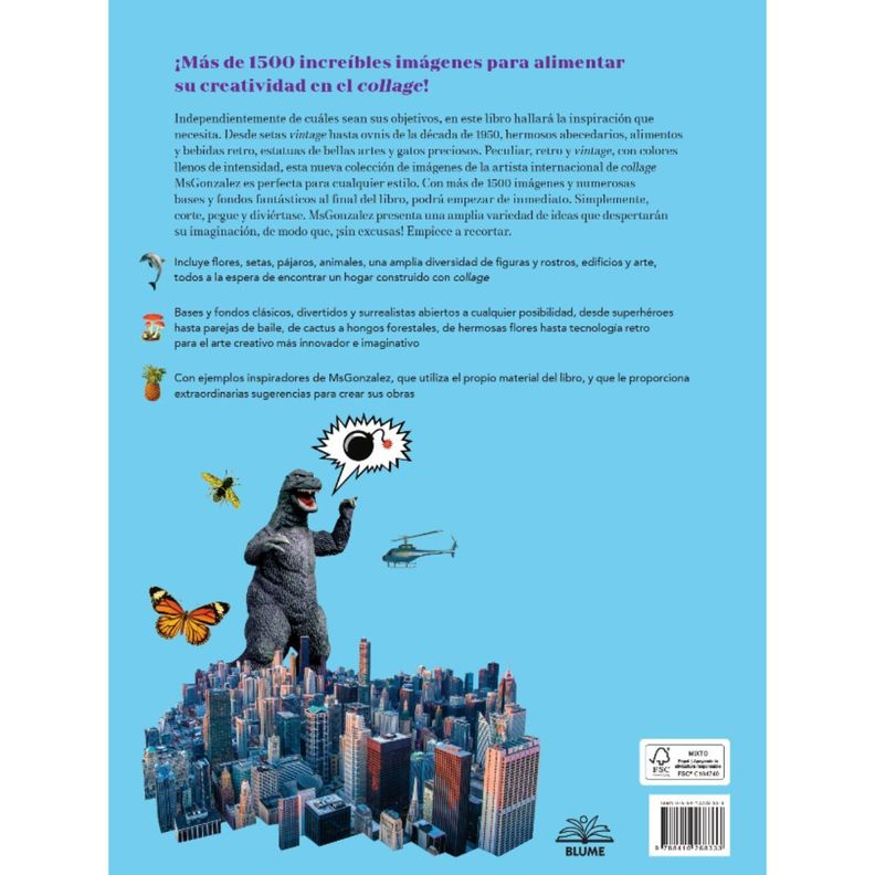 Libro MAS COSAS EXTRAORDINARIAS PARA RECORTAR Y HACER COLLAGE-3