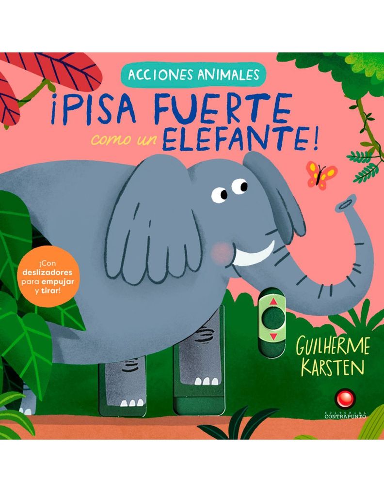 Pisa fuerte como un elefante! Acciones animales