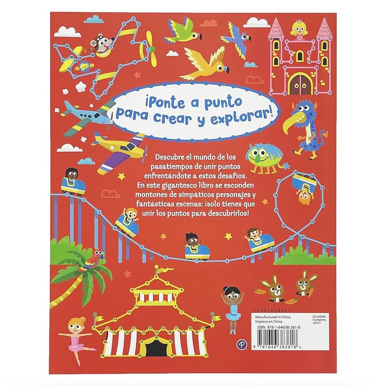 Libro Más de 100 pasatiempos - DIVERSION TOTAL Y PUNTO A PUNTO-4