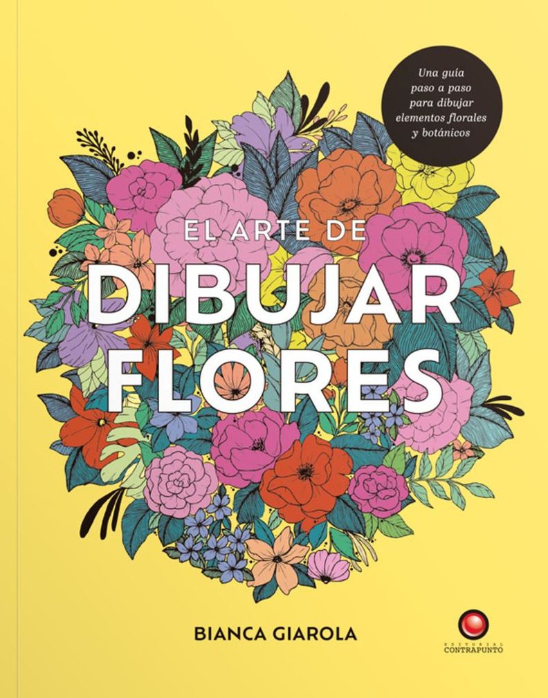 Libro El Arte de Dibujar Flores-0