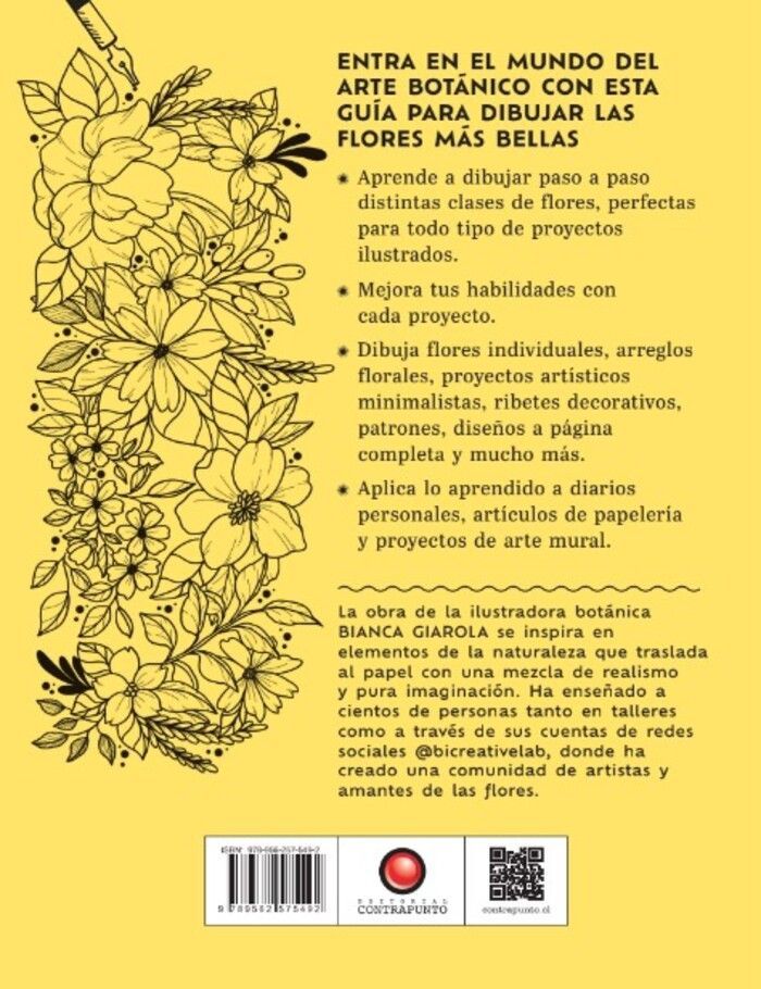 Libro El Arte de Dibujar Flores-5