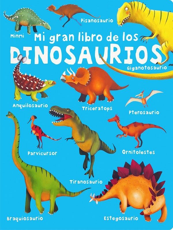 Mi Gran Libro De Los - Dinosaurios-0