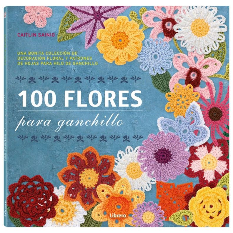 Libro 100 FLORES PARA GANCHILLO-0
