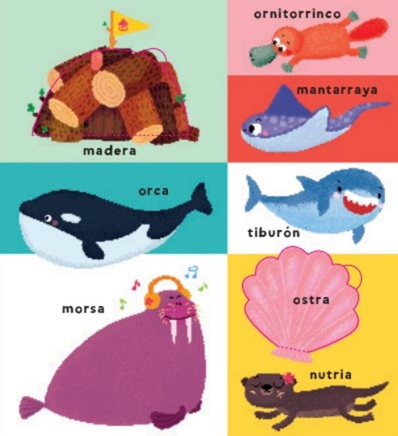 Libro Animales salvajes. Mis primeras 100 palabras-3