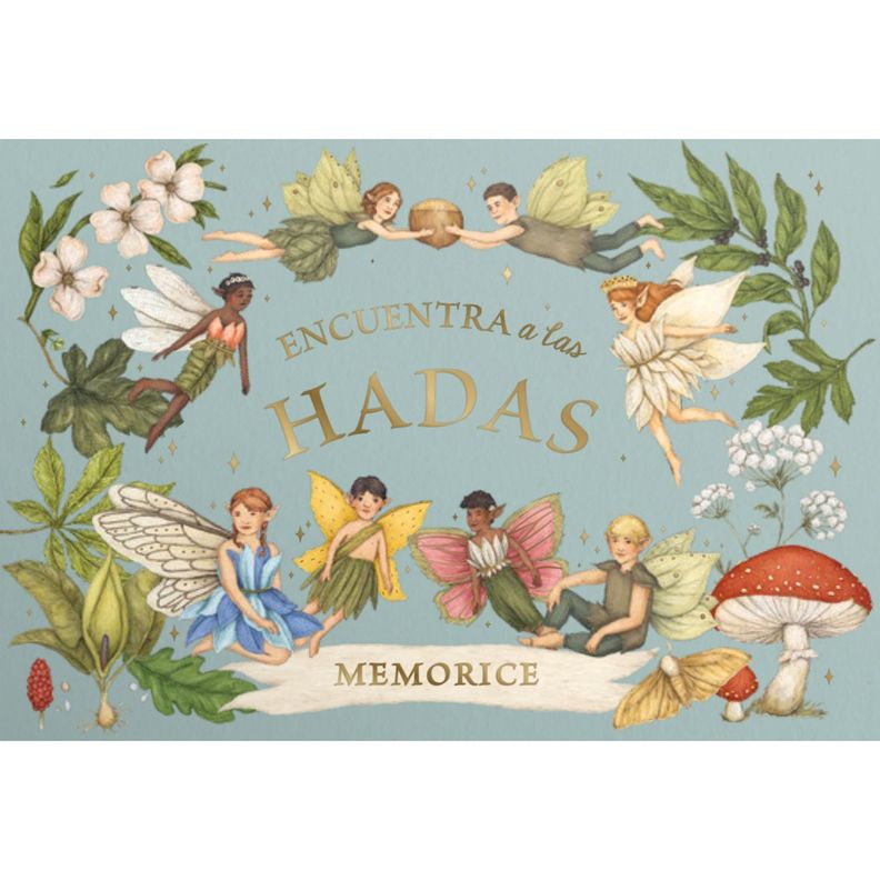 Libro ENCUENTRA A LAS HADAS. MEMORICE-0